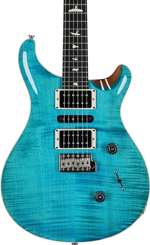 open zoom image for PRS Paul Reed Smith CE 24 Special Limited Electric Guitar, Carroll Blue, Serial Number 0421803, Body Straight Front