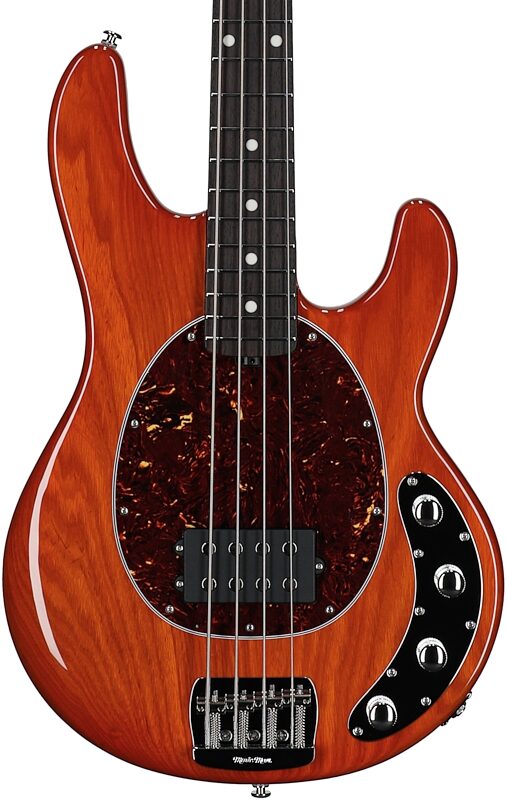 open zoom image for Ernie Ball Music Man StingRay Special Electric Bass (with Case), Translucent Orange, Rosewood Fretboard, Serial Number K10628, Body Straight Front