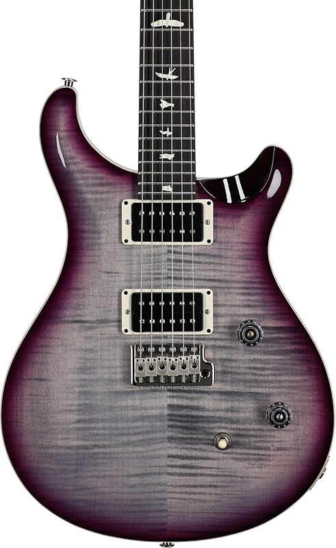 open zoom image for PRS Paul Reed Smith CE24 Electric Guitar (with Gig Bag), Faded Gray Black Purple Burst, Serial Number 0423003, Body Straight Front