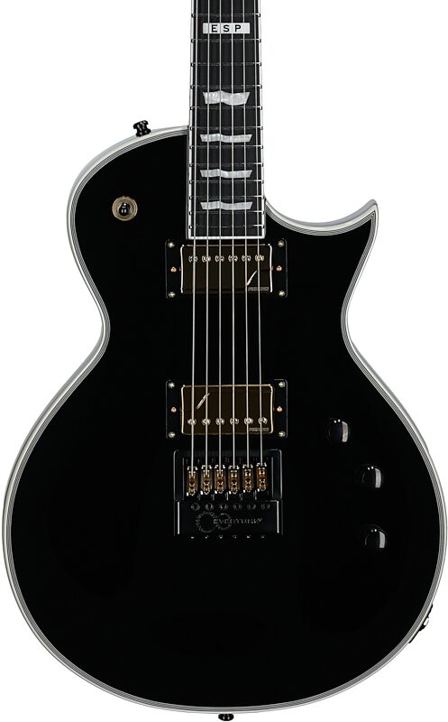 open zoom image for ESP E-II Eclipse FT Evertune Electric Guitar (with Case), Black, with Hard Case, B-Stock, Serial Number ES6385243, Body Straight Front