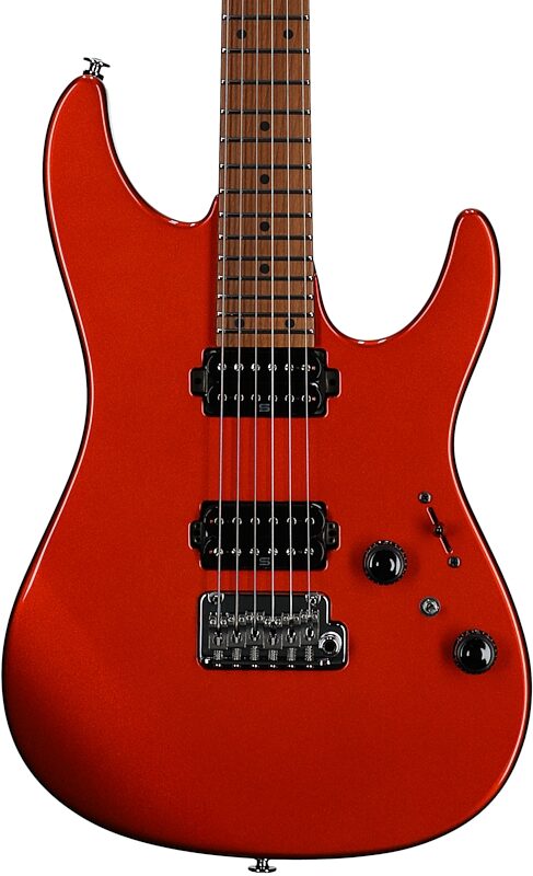 open zoom image for Ibanez AZ2402 Prestige Electric Guitar (with Case), Roadster Orange Metallic, Serial Number 210002F2600996, Body Straight Front