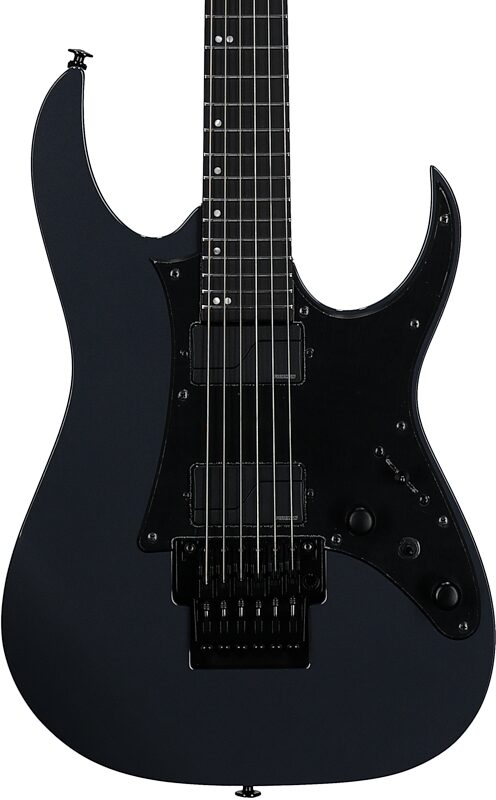 open zoom image for Ibanez RGR5130R Prestige Electric Guitar (with Case), Gray Metallic, Serial Number 210001F2600750, Body Straight Front