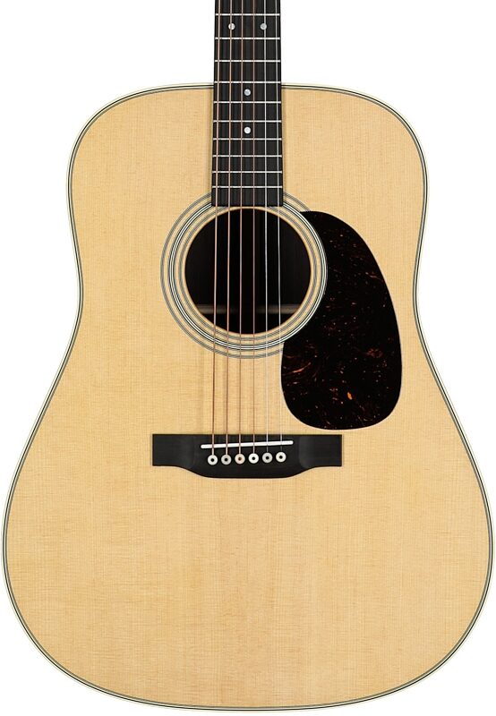 open zoom image for Martin D-28-v2 Satin Acoustic Guitar, Natural, Serial Number M3060032, Body Straight Front