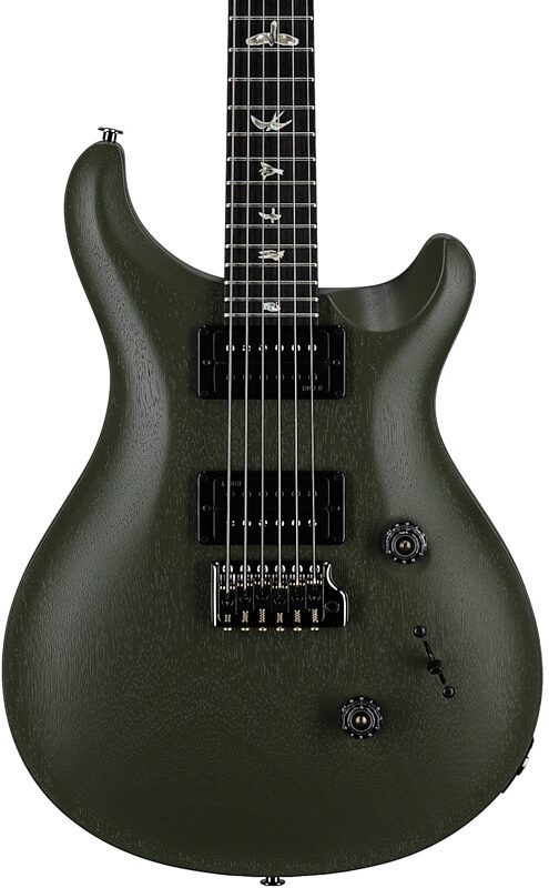 open zoom image for PRS Paul Reed Smith Satin Standard 24 Electric Guitar, Matcha Green, with Gig Bag, Serial Number 0427254, Body Straight Front