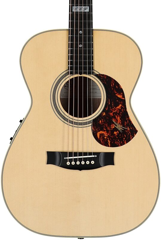 open zoom image for Maton Tommy Emmanuel Signature Acoustic-Electric Guitar (with Case), Natural, Serial Number 34073, Body Straight Front