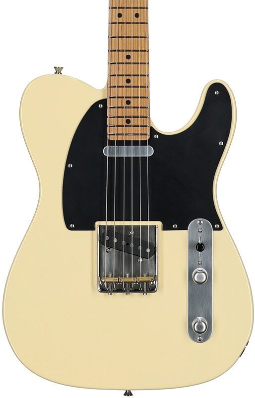 open zoom image for LsL Era Series Tbone SS Electric Guitar, Blonde, Serial Number 8799, Body Straight Front