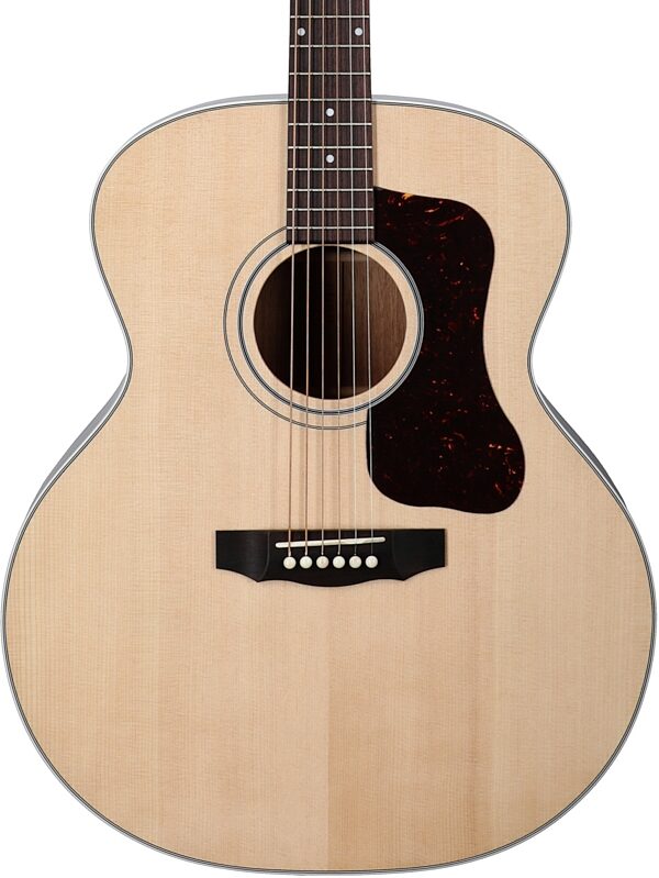 open zoom image for Guild F-40 Standard Jumbo Acoustic Guitar, Natural, Serial Number US260613, Body Straight Front