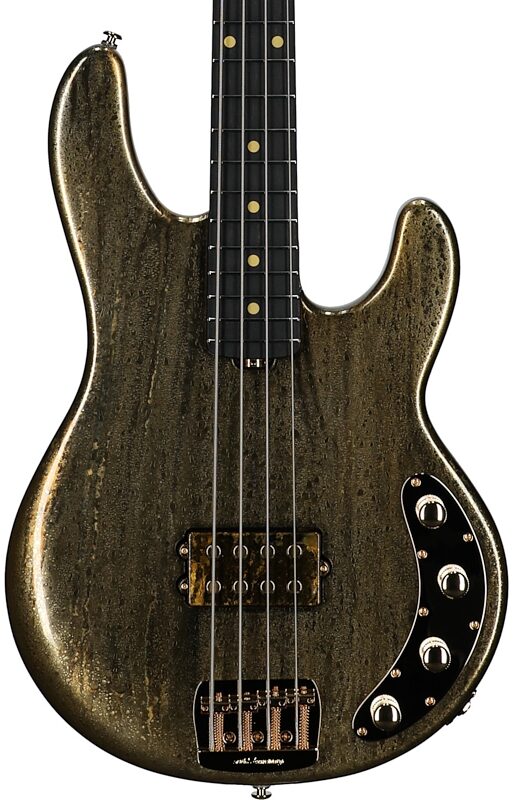 open zoom image for Ernie Ball Music Man 50th Anniversary StingRay Special Electric Bass (with Case), Molten Gold, Serial Number K12513, Body Straight Front