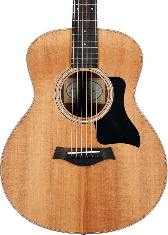 open zoom image for Taylor GS Mini V2 Sapele Acoustic Guitar, (with Gig Bag), Natural, Body Straight Front