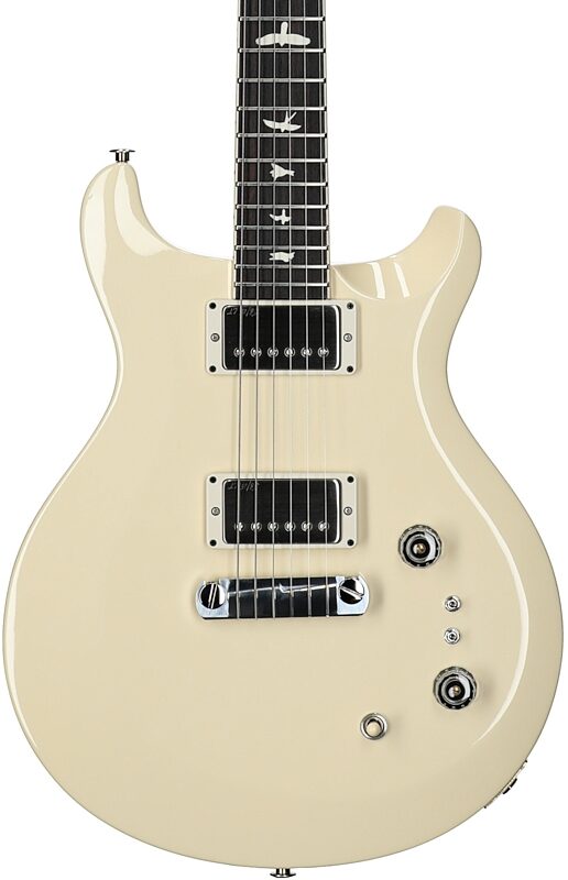 open zoom image for PRS Paul Reed Smith S2 Mira 594 Electric Guitar (with Gig Bag), Antique White, Body Straight Front
