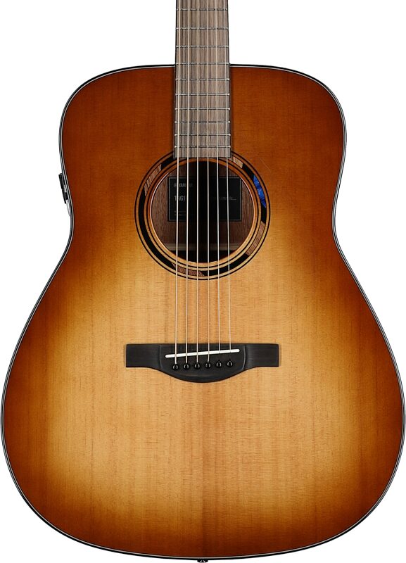 open zoom image for Yamaha TAG1E Transacoustic Dreadnought Acoustic-Electric Guitar (with Gig Bag), Sand Burst, Body Straight Front
