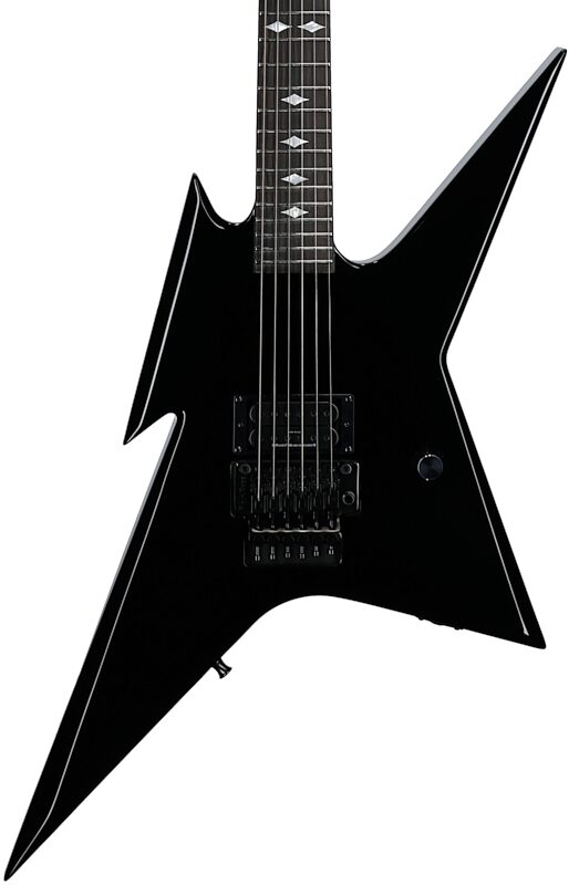 open zoom image for B.C. Rich Ironbird MK1 Legacy Series FR Electric Guitar, Gloss Black, Body Straight Front