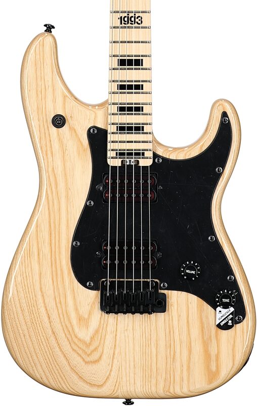 open zoom image for Schecter Justin Beck Ani Electric Guitar, Gloss Natural, Body Straight Front
