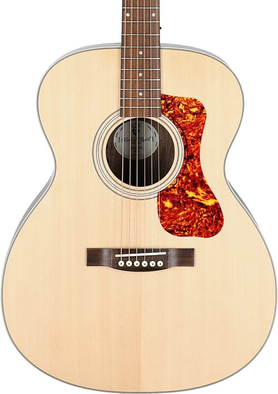 open zoom image for Guild OM-250E Limited Archback Acoustic-Electric Guitar, Open Box (Very Good), Body Straight Front