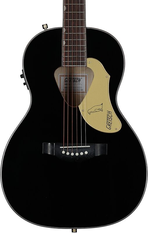 open zoom image for Gretsch G5021WPE Rancher Penguin Parlor Acoustic-Electric Guitar, Black, Body Straight Front