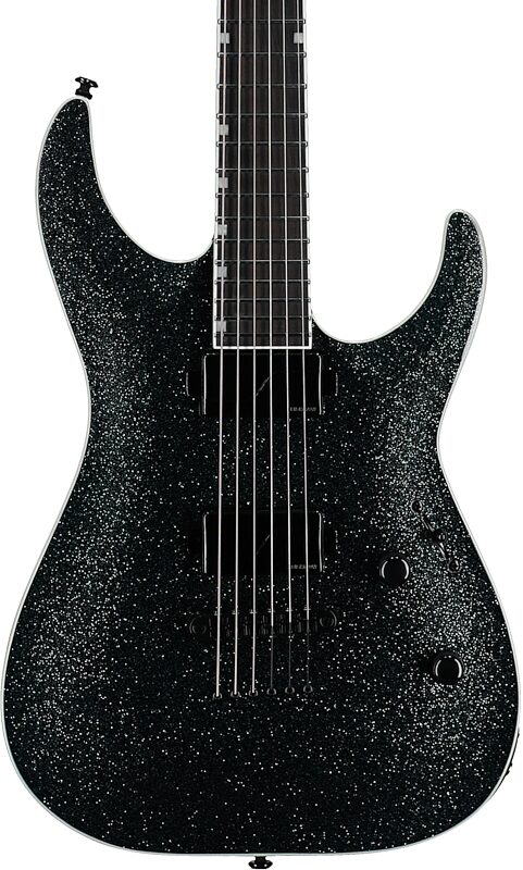 open zoom image for ESP LTD MH-1000NT Electric Guitar, Granite Sparkle, Body Straight Front