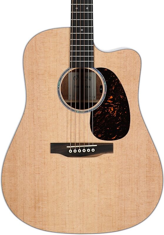 open zoom image for Martin DC-13E Modern Acoustic-Electric Guitar (with Soft Case), Natural, Body Straight Front