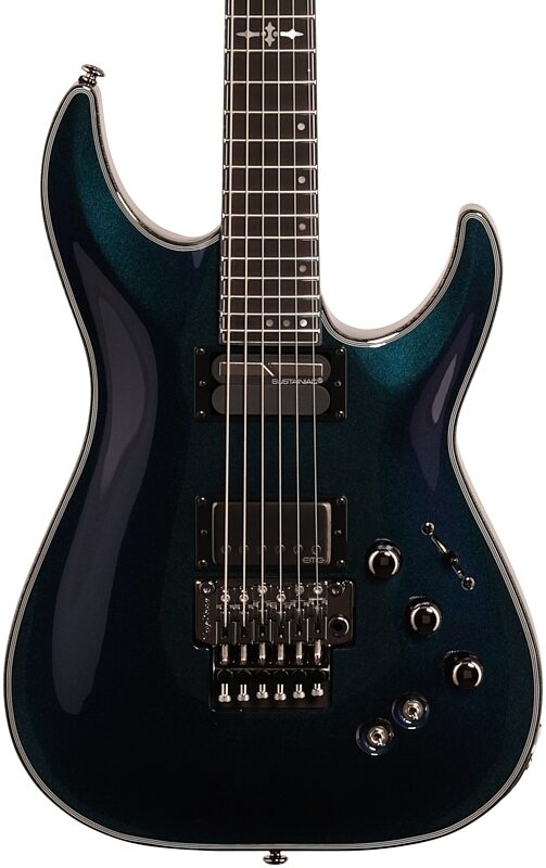 open zoom image for Schecter Hellraiser Hybrid C-1FRS Electric Guitar, Ultra Violet, Body Straight Front