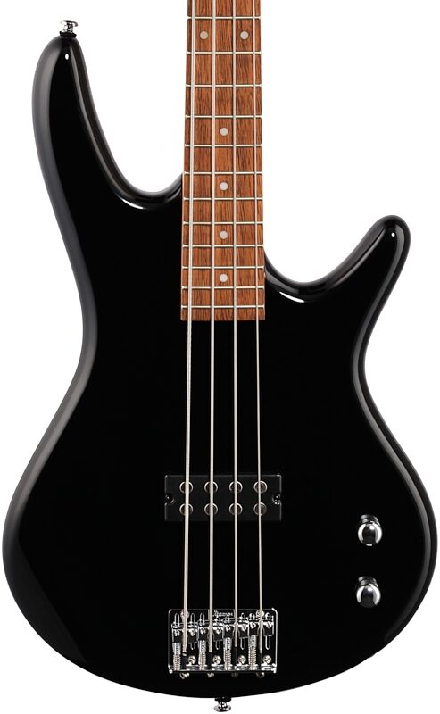 open zoom image for Ibanez GSR100EX Electric Bass Guitar, Black, Body Straight Front