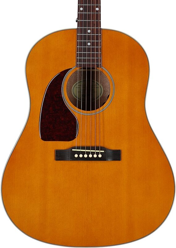 open zoom image for Epiphone J-45 Studio Acoustic-Electric Guitar, Left-Handed (with Gig Bag), Natural, Body Straight Front