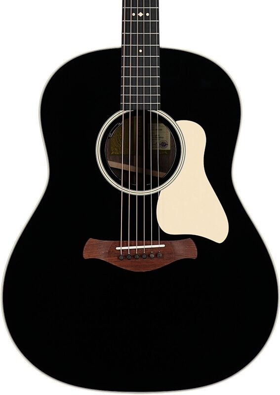 open zoom image for Taylor Gold Label 717e Grand Pacific Acoustic-Electric Guitar, Blacktop, with Cream Pickguard, Body Straight Front