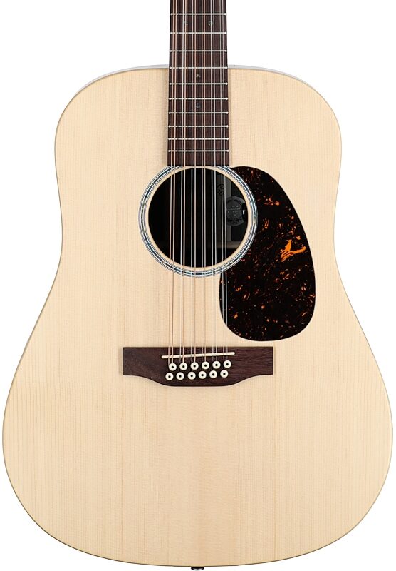 open zoom image for Martin D-X2E Brazilian Acoustic-Electric Guitar, 12-String, New, Body Straight Front
