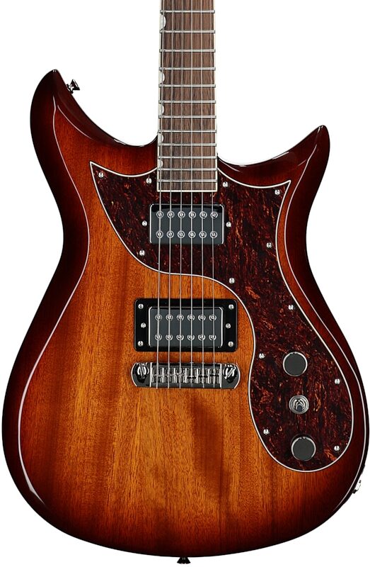 open zoom image for Gretsch Electromatic CVT Double-Cut Electric Guitar, Havana Burst, Body Straight Front