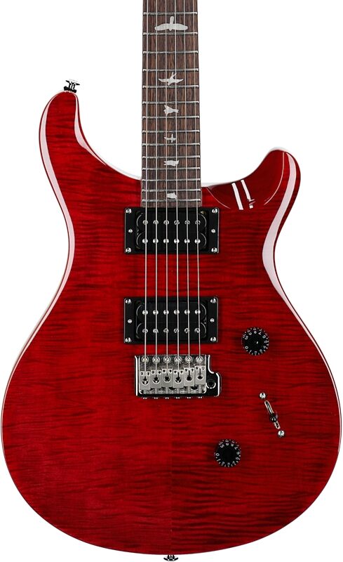 open zoom image for PRS Paul Reed Smith SE Custom 24 Limited Edition Electric Guitar (with Gig Bag), Ruby, Open Box (Very Good), Body Straight Front