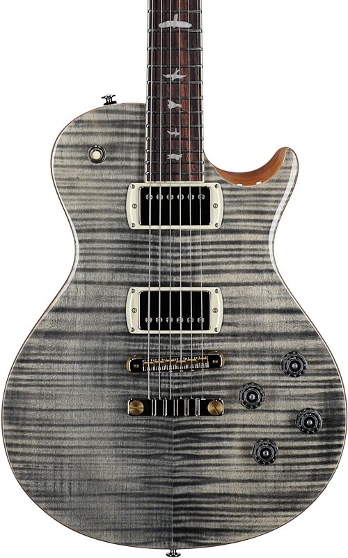 open zoom image for PRS Paul Reed Smith SE McCarty 594 Singlecut v2 Electric Guitar (with Gig Bag), Charcoal, Body Straight Front