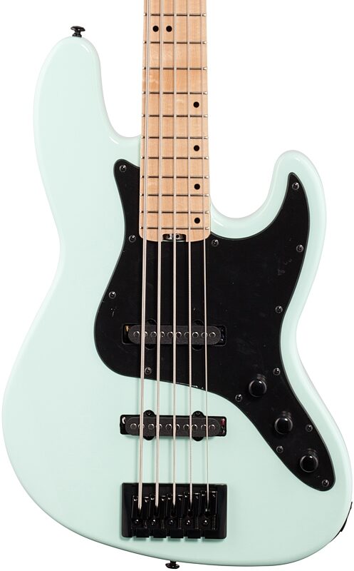 open zoom image for Schecter J5 Electric Bass, Seafoam Green, Body Straight Front