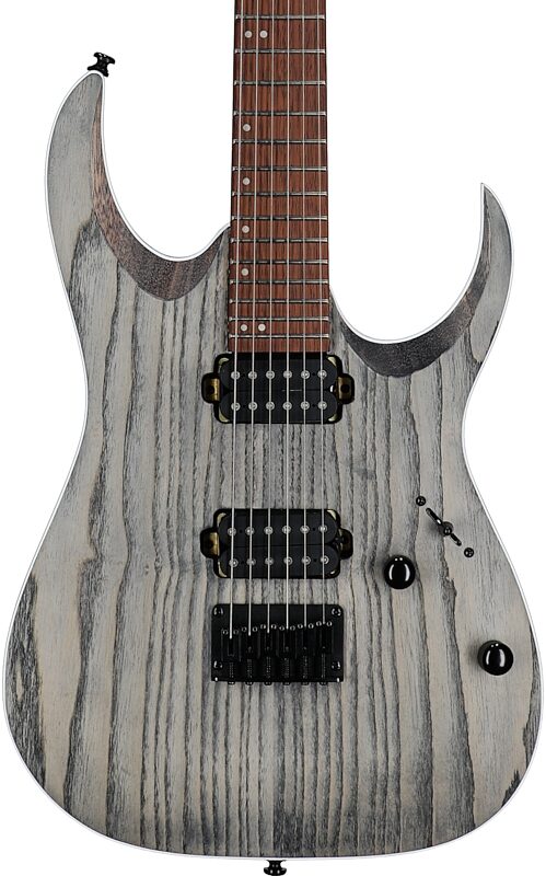 open zoom image for Ibanez RGA42AH Electric Guitar, Black Stained, Body Straight Front