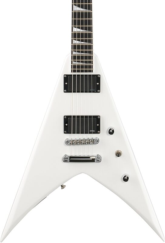 open zoom image for Jackson Pro Series King V KVTMG Electric Guitar, Snow White, Open Box (Very Good), Body Straight Front
