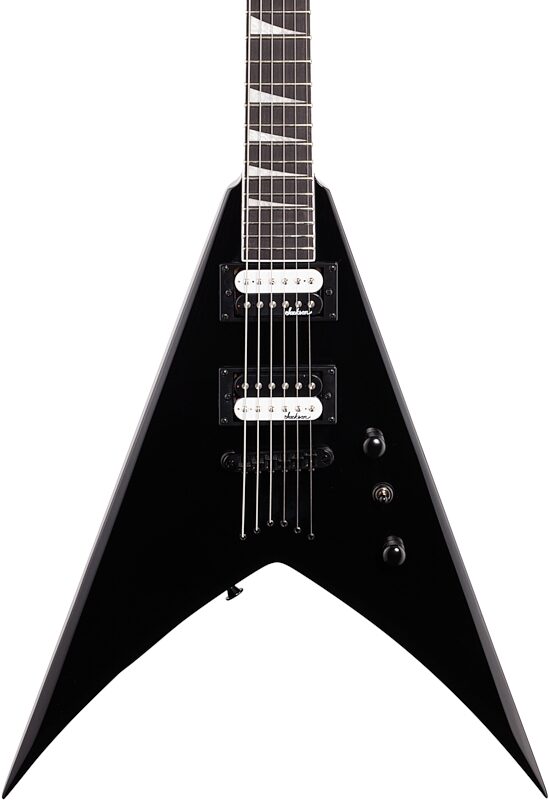 open zoom image for Jackson JS Series King V JS32T Electric Guitar, Amaranth Fingerboard, Gloss Black, Body Straight Front