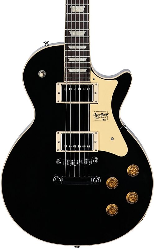 open zoom image for Heritage Standard H-150 Electric Guitar (with Case), Ebony, Open Box (Very Good), Body Straight Front