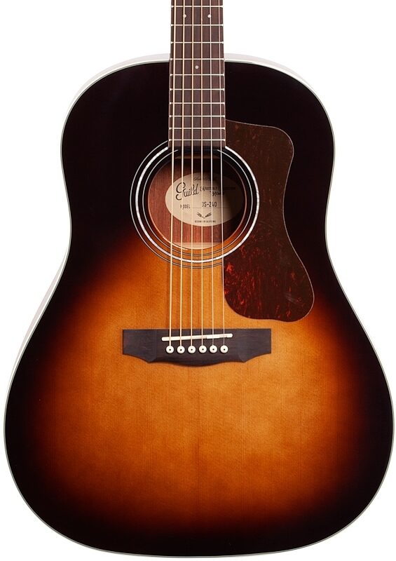 open zoom image for Guild DS-240 Slope Dreadnought Acoustic Guitar, Vintage Sunburst, Body Straight Front
