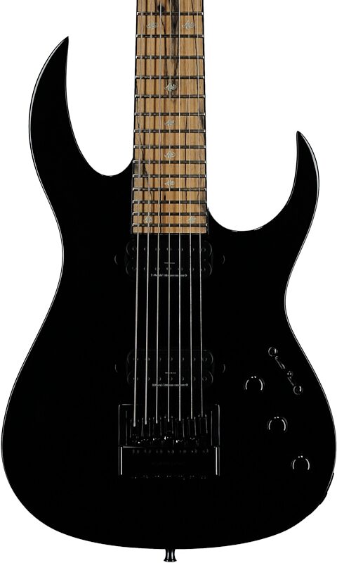 open zoom image for B.C. Rich SZA724ET Electric Guitar, 7-String, Black, Body Straight Front