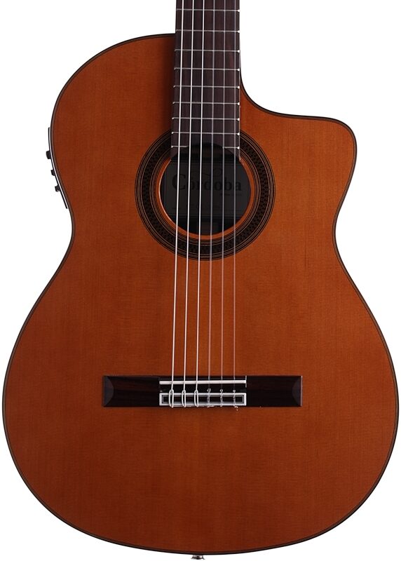 open zoom image for Cordoba C7-CE CD/IN Classical Acoustic-Electric Guitar, New, Body Straight Front