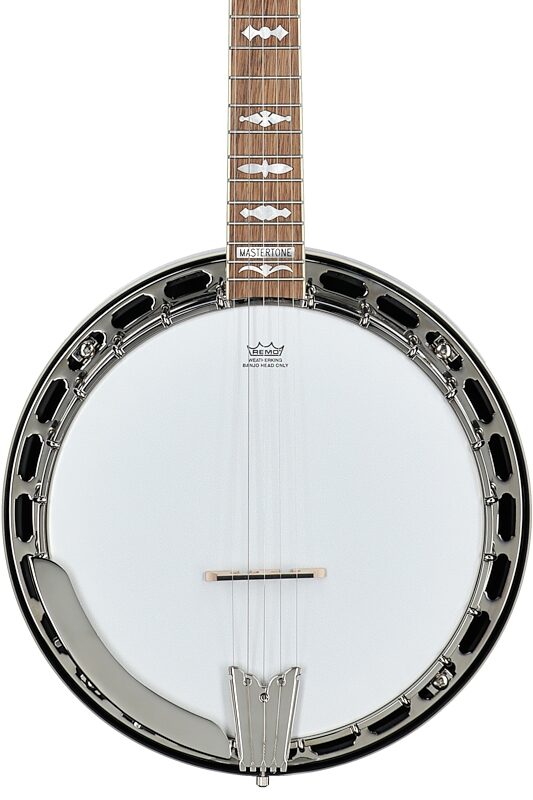 open zoom image for Epiphone Mastertone Classic 5-String Banjo (with Gig Bag), New, Body Straight Front