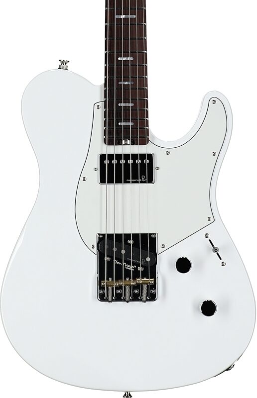 open zoom image for Yamaha PACSPL11S Pacifica Standard Plus Electric Guitar, Rosewood Fingerboard (with Gig Bag), Shell White, Open Box (Very Good), Body Straight Front