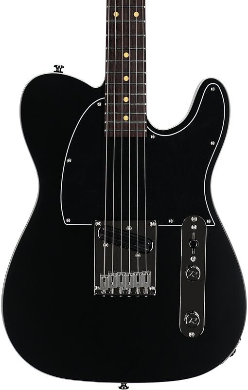 open zoom image for Reverend Pete Anderson Signature Eastsider E Electric Guitar, Midnight Black, Body Straight Front
