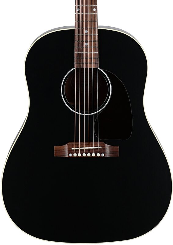 open zoom image for Gibson Limited Edition J-45 Special Acoustic-Electric Guitar (with Gig Bag), Ebony, Body Straight Front