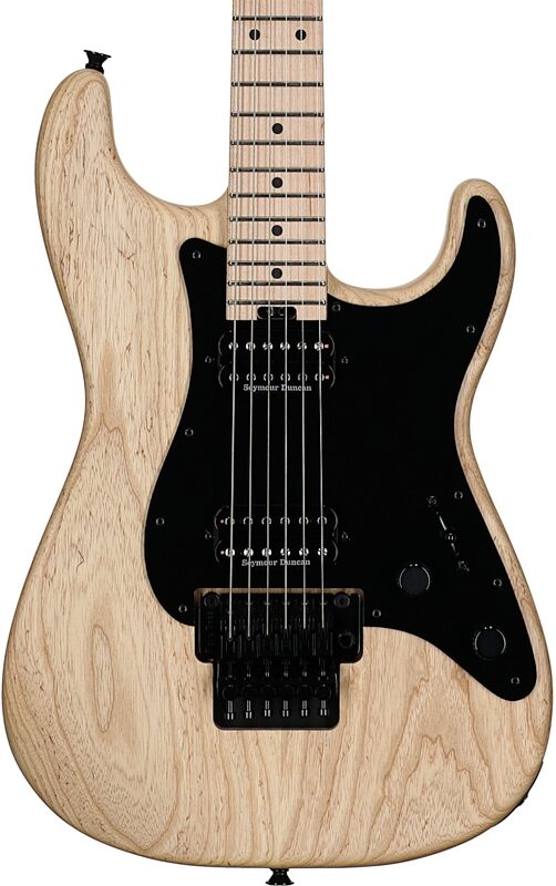 open zoom image for Charvel Pro-Mod So-Cal Style 1 HH FR Electric Guitar, Maple Fingerboard, Natural Ash, Body Straight Front