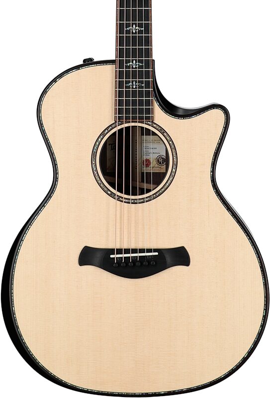 open zoom image for Taylor 914ce Builder's Edition Grand Auditorium Cutaway Acoustic-Electric Guitar, Natural, Body Straight Front