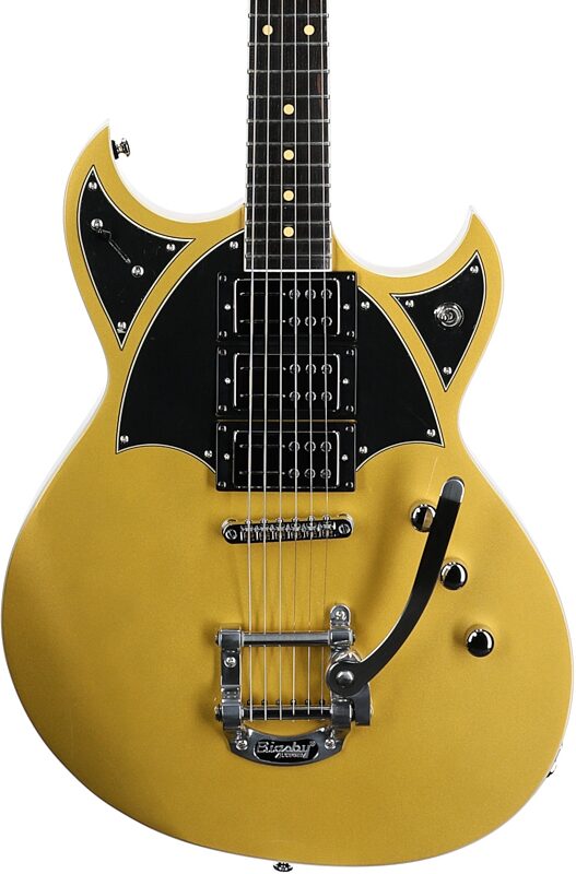 open zoom image for Reverend Reeves Gabrels Spacehawk Electric Guitar, Supreme Gold, Body Straight Front