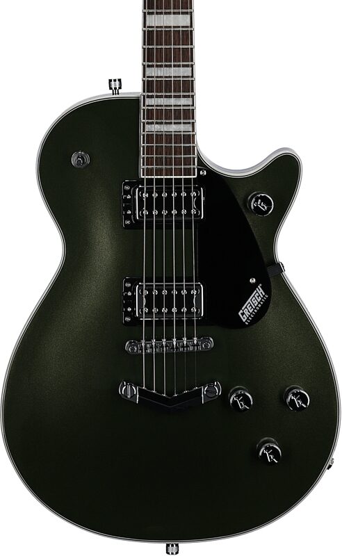 open zoom image for Gretsch G5220 Electromatic Jet BT Electric Guitar, Olive Metallic, Body Straight Front