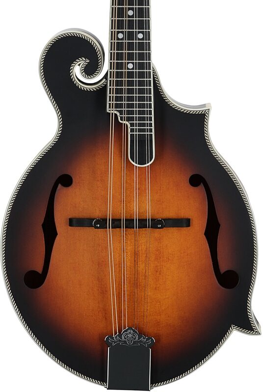 open zoom image for Washburn M3SEBRK F-Style Mandolin (with Gig Bag), New, Body Straight Front