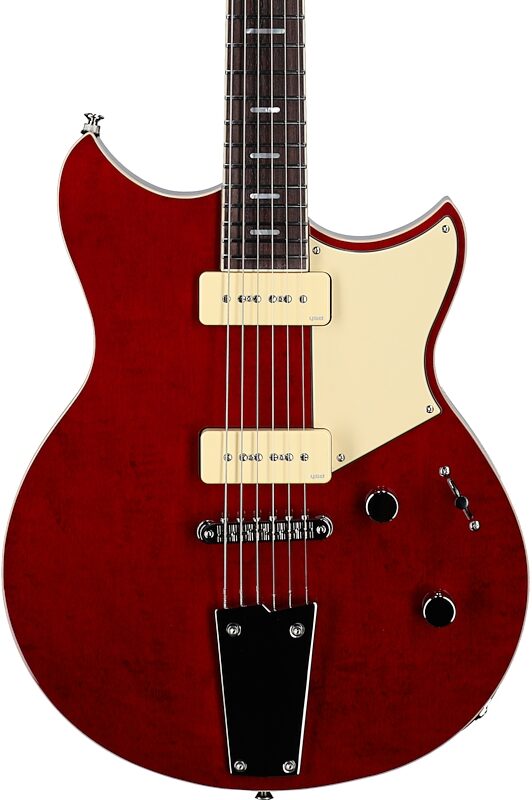 open zoom image for Yamaha Revstar Standard RSS02T Electric Guitar (with Gig Bag), Fired Red, Body Straight Front