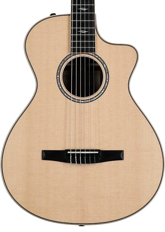 open zoom image for Taylor 812ce-N Grand Concert Classical Acoustic-Electric Guitar, New, Body Straight Front