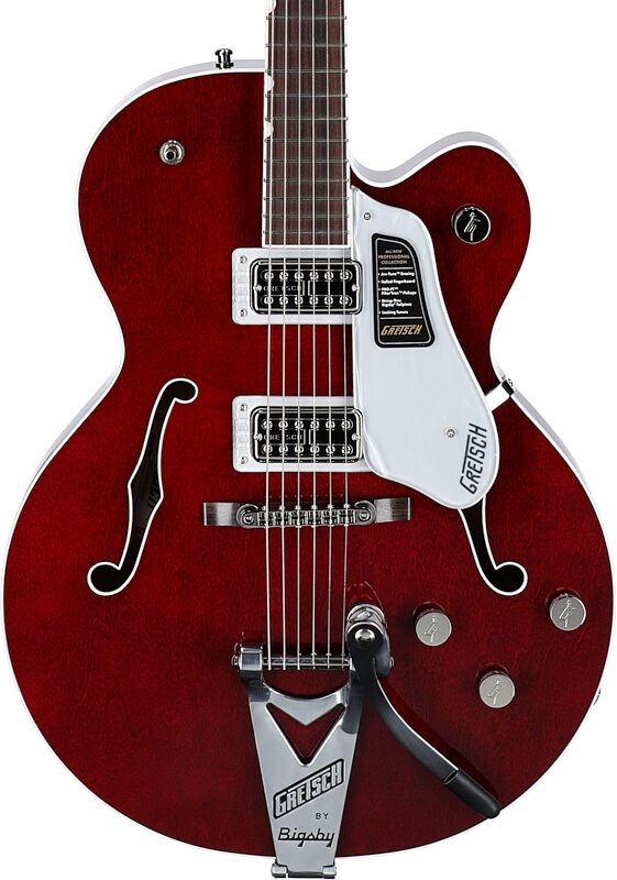 open zoom image for Gretsch Pro Collection Tennessean Electric Guitar (with Case), Deep Cherry, Body Straight Front