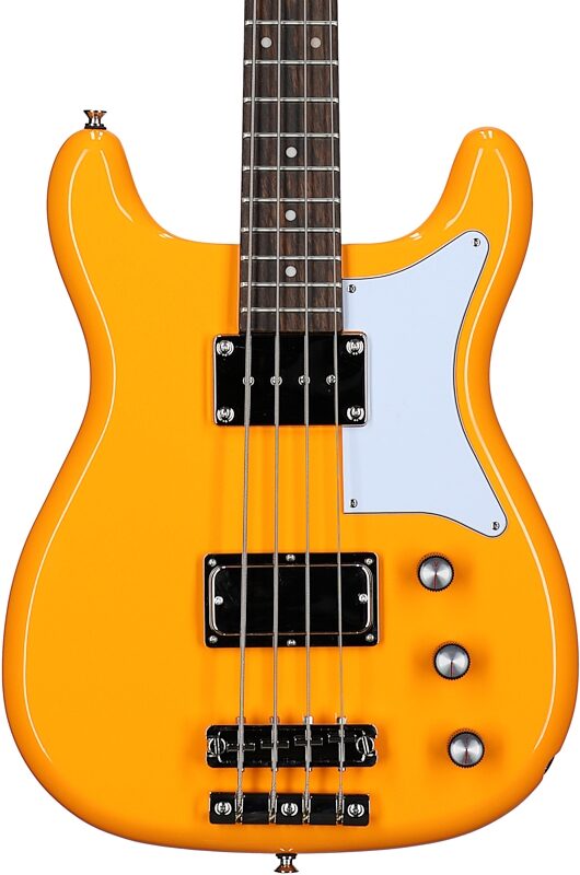 open zoom image for Epiphone Newport Bass Guitar, California Coral, Body Straight Front